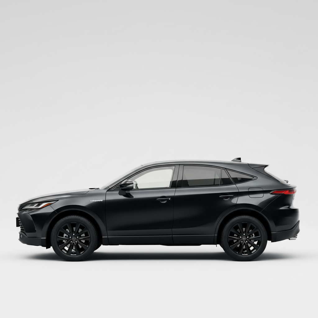 Toyota Harrier SUV silver
